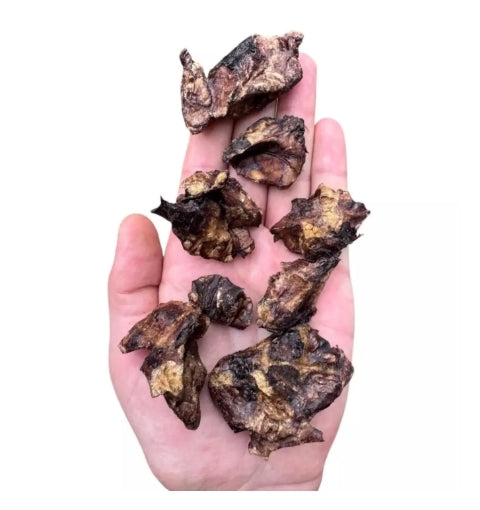 100% Natural Air-Dried Puffed Beef Lung Cubes – Premium Single-Ingredient Dog Treat (100g)