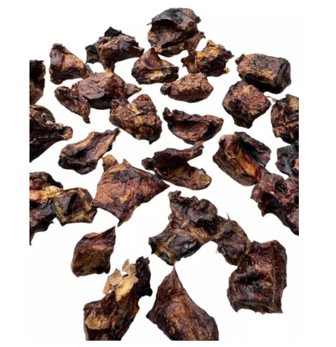 100% Natural Air-Dried Puffed Beef Lung Cubes – Premium Single-Ingredient Dog Treat (100g)