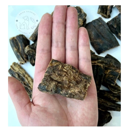100% Natural Beef Liver Stripes Jerky Air Dried Dog-Puppy SOFTER VERSION (300g)