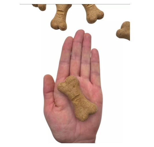 Premium Grain-Free Banana & Peanut Butter Biscuits – Large Dog Treats (300g, 15 Pack)