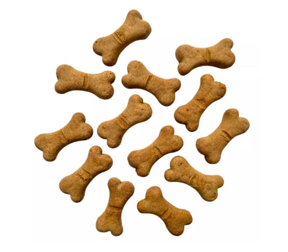 Premium Grain-Free Banana & Peanut Butter Biscuits – Large Dog Treats (300g, 15 Pack)