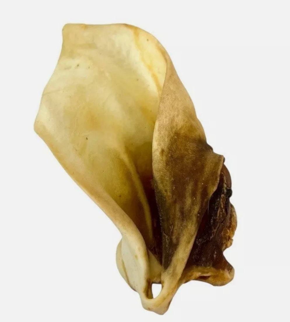 100% Natural Air-Dried Bold Beef Ears – Long-Lasting Dog Chew Treat