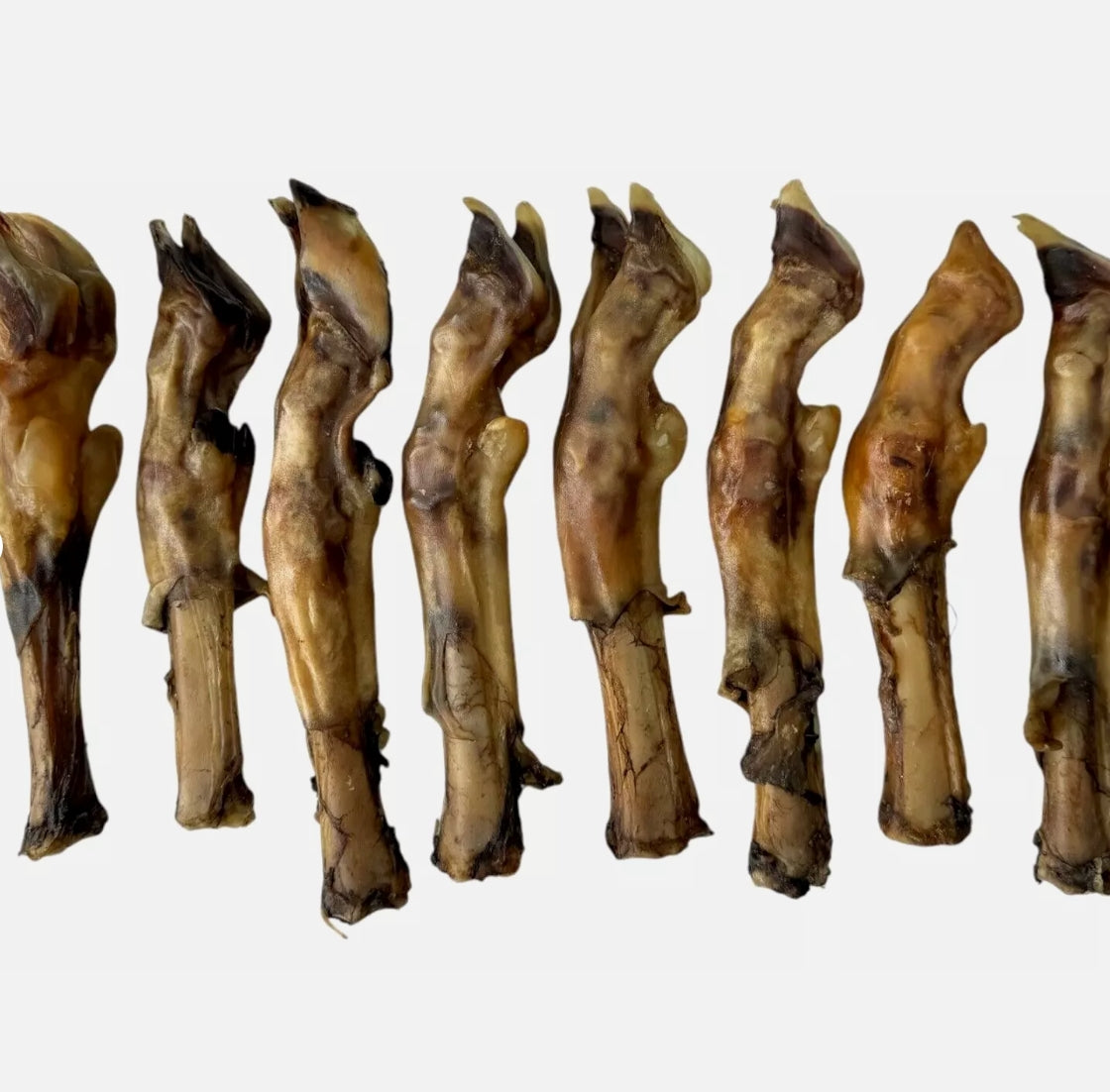 100% Natural Air-Dried Bold Lamb Feet & Leg Bone – Long-Lasting Organic Dog Chew