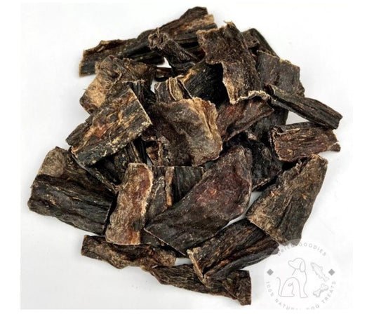 100% Natural Beef Liver Stripes Jerky Air Dried Dog-Puppy SOFTER VERSION (300g)