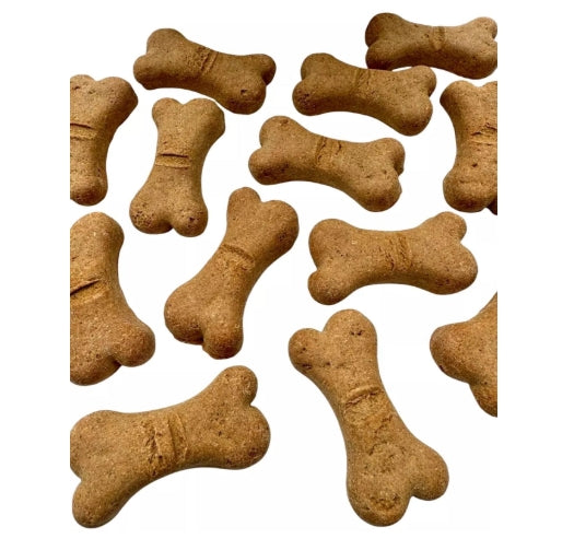 Premium Grain-Free Banana & Peanut Butter Biscuits – Large Dog Treats (300g, 15 Pack)
